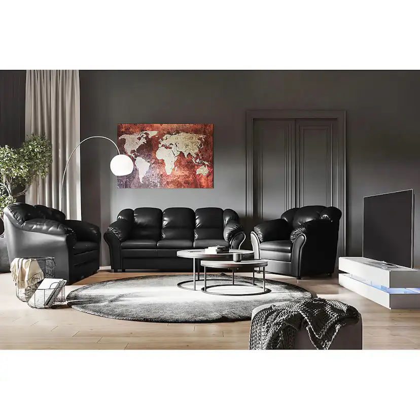 3-sitssoffa Scandinavian Choice Salvador PU