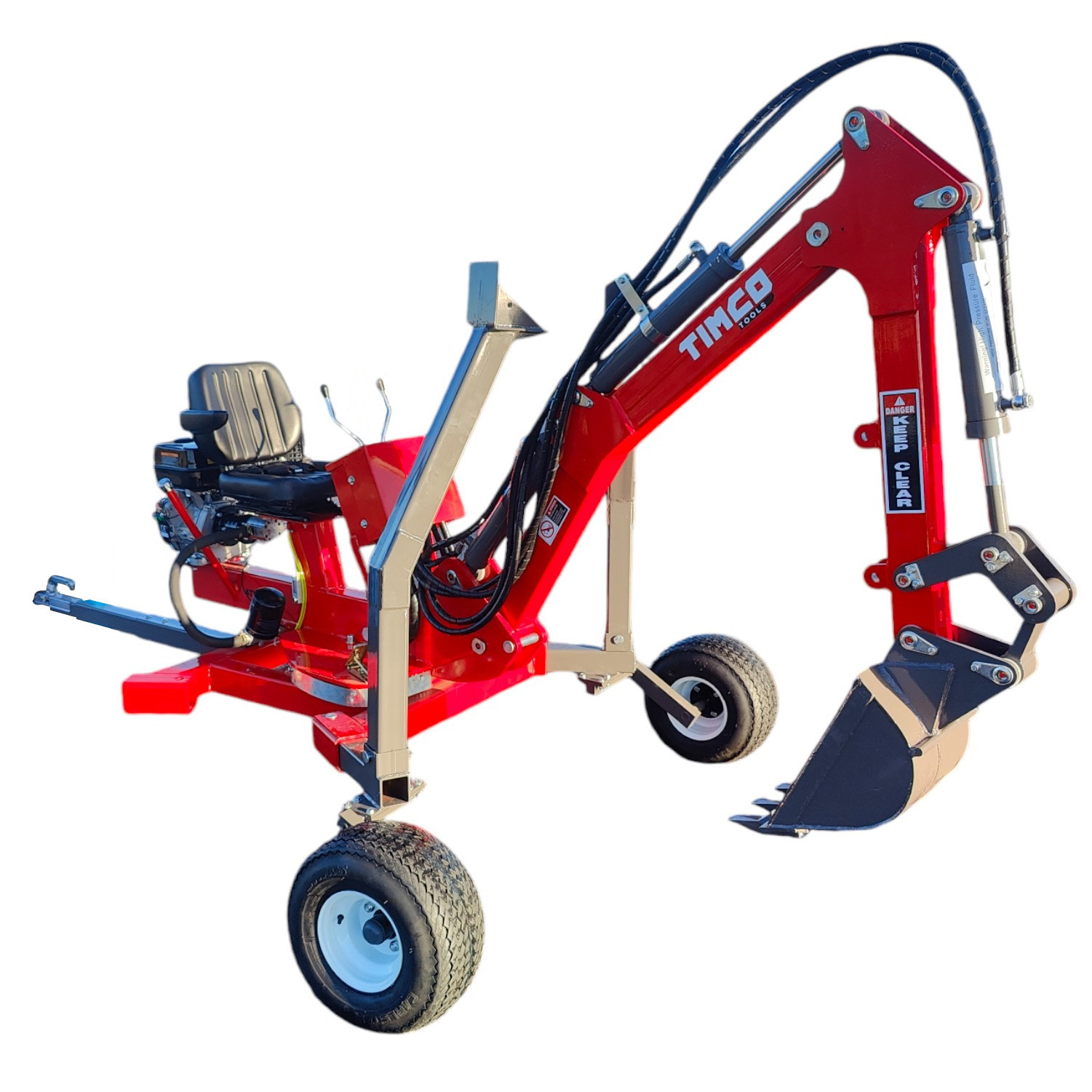 Grävmaskin Timco ATV-570R 15 hk 360° Roterande & 30 cm Skopa