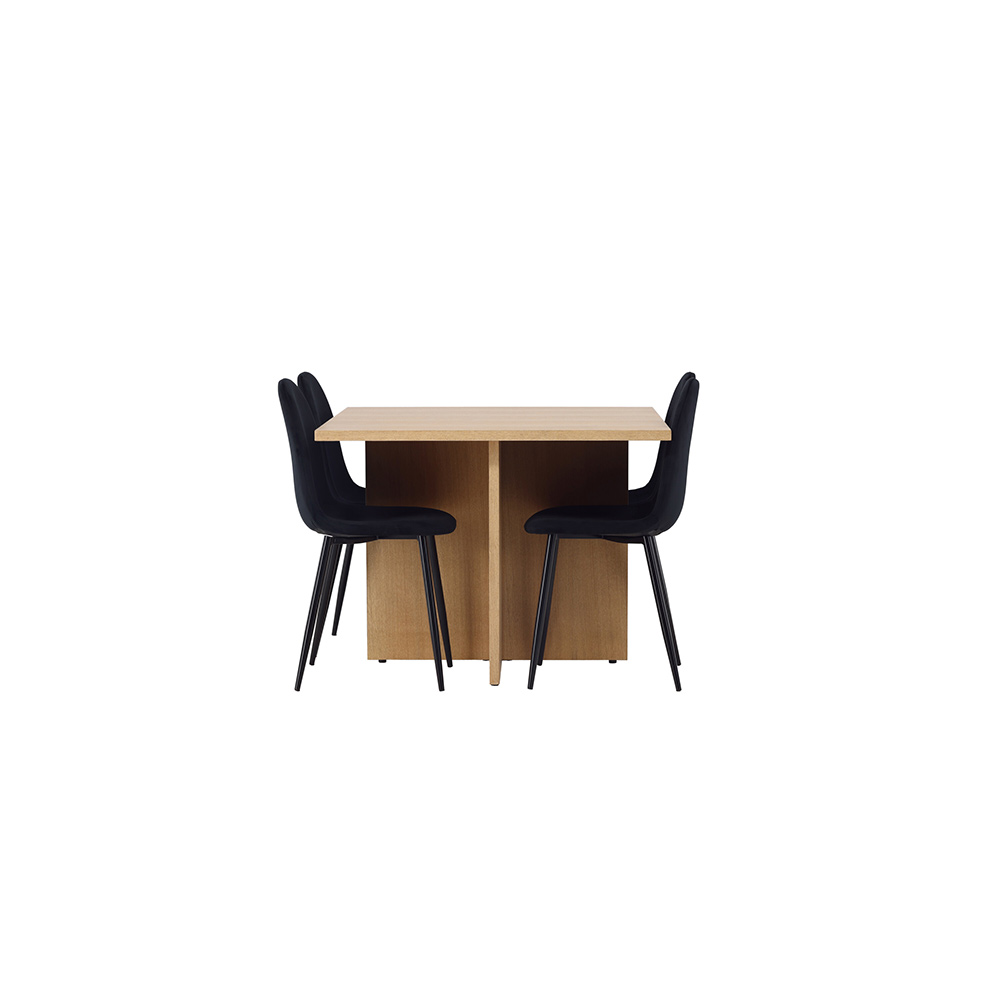 Matgrupp Venture Home Leo med 4 Polar Stolar