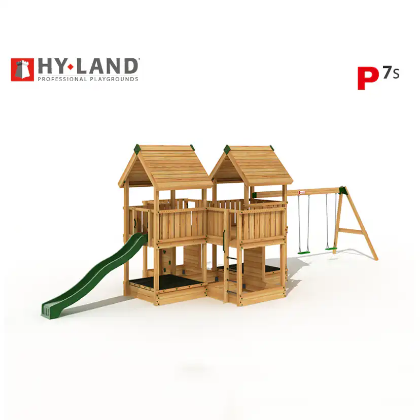 Klätterställning Hy-Land Projekt 7 + Swingmodul