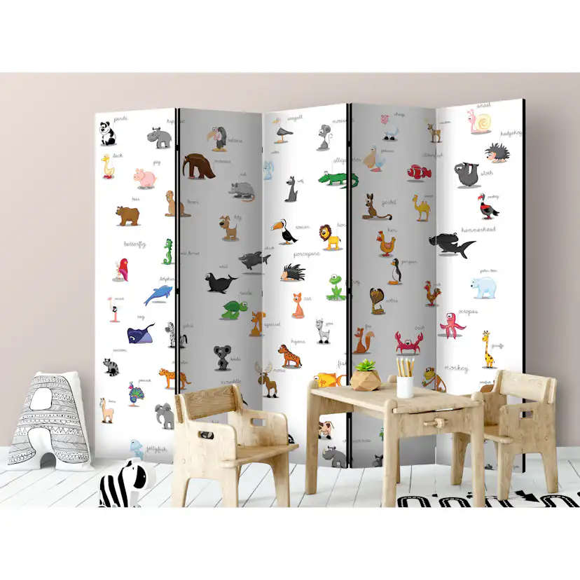 Rumsavdelare Arkiio Animals for Children II 225x172 cm
