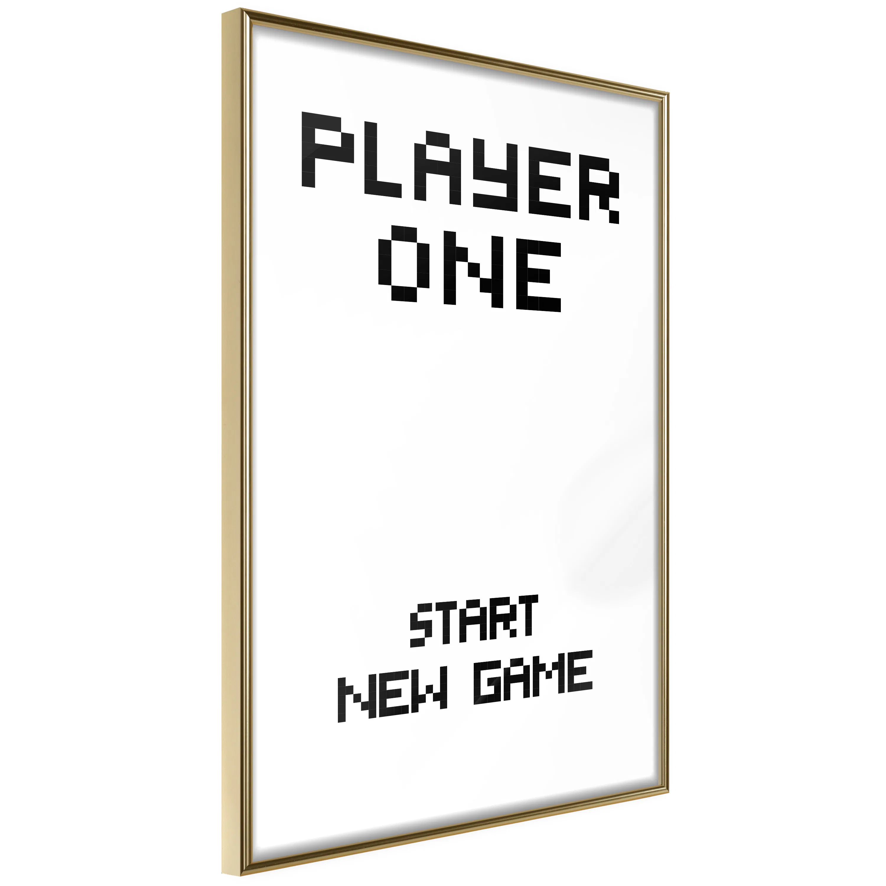 Poster Artgeist Affisch Start New Game