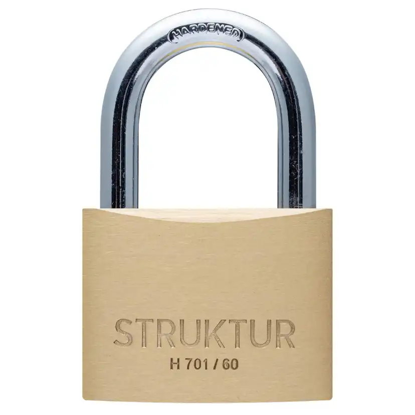 Hänglås Millers Mässing H 701/60