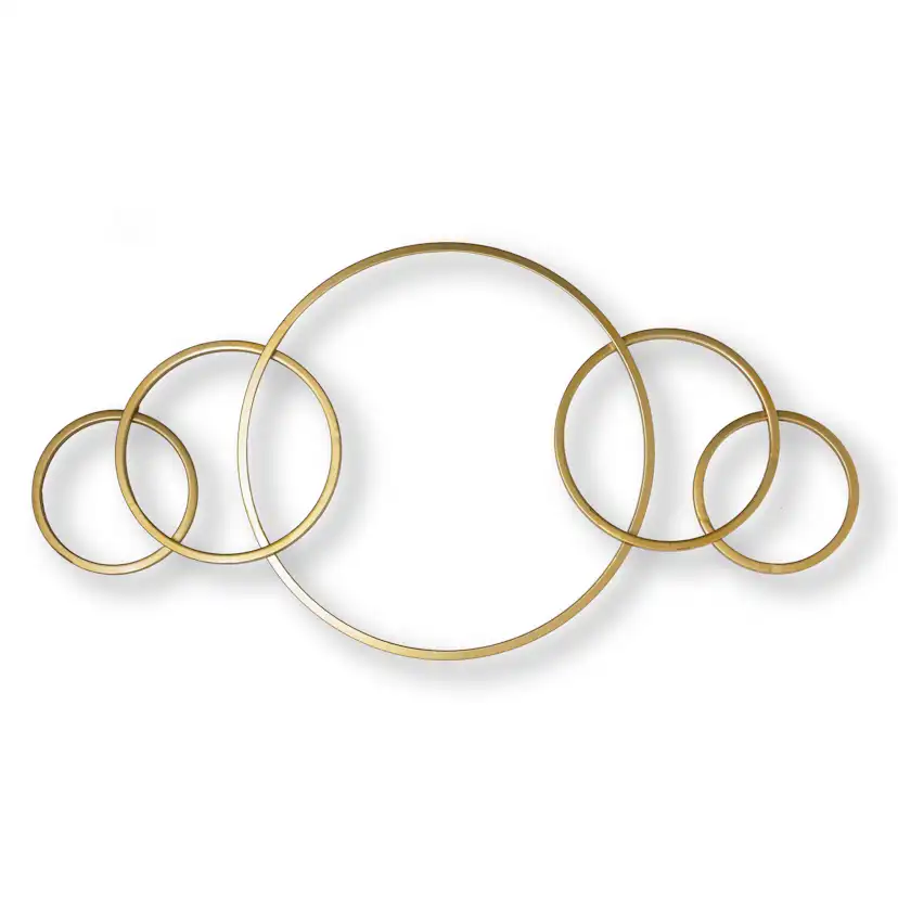 Metallkonst Art for the Home Evighetcirklar