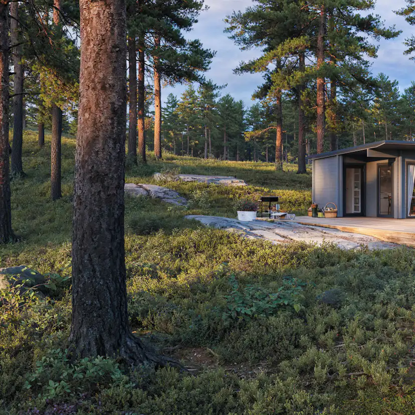 Trädgårdshus Palmako Cecilia 34,6 m2