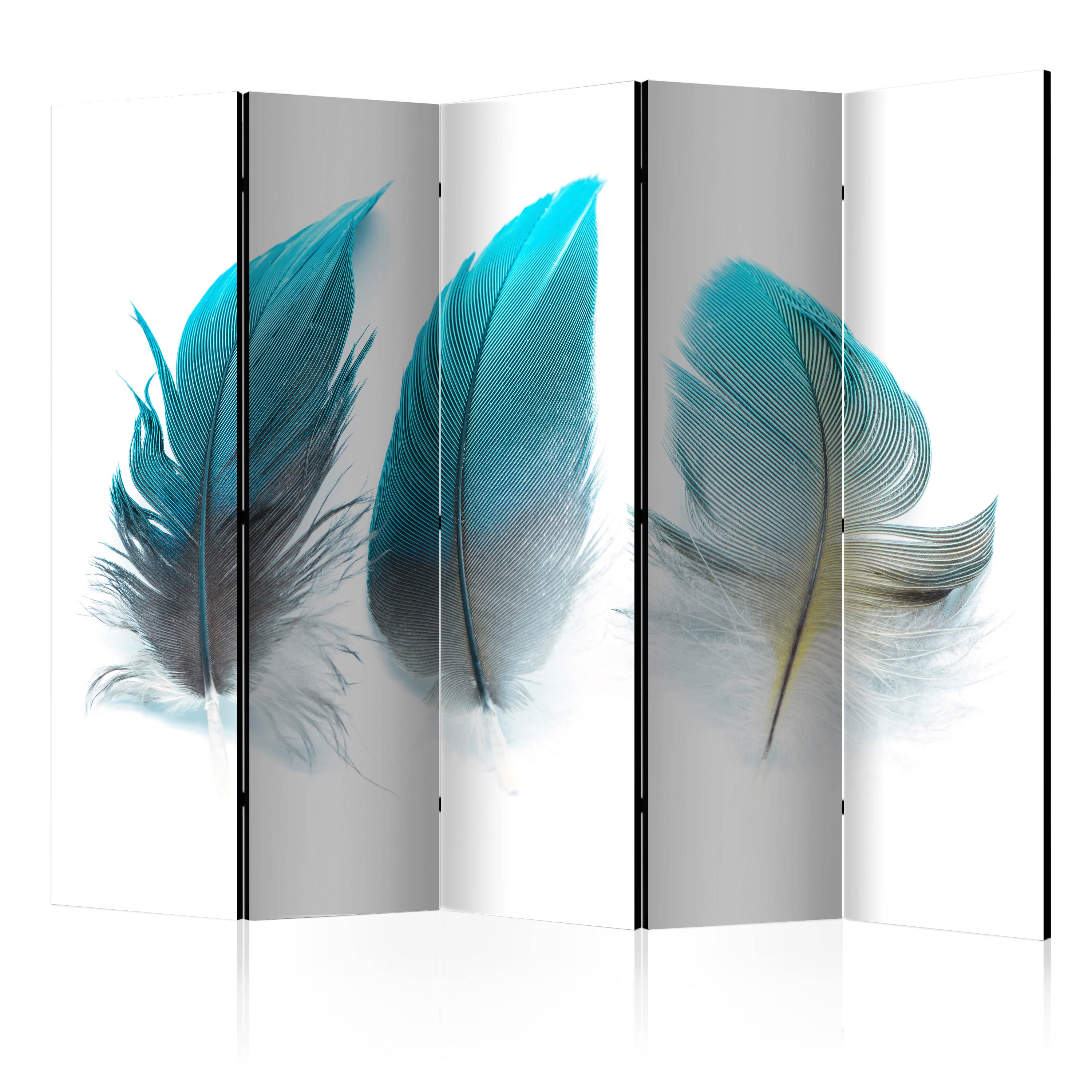 Rumsavdelare Arkiio Blue Feathers II 225x172 cm
