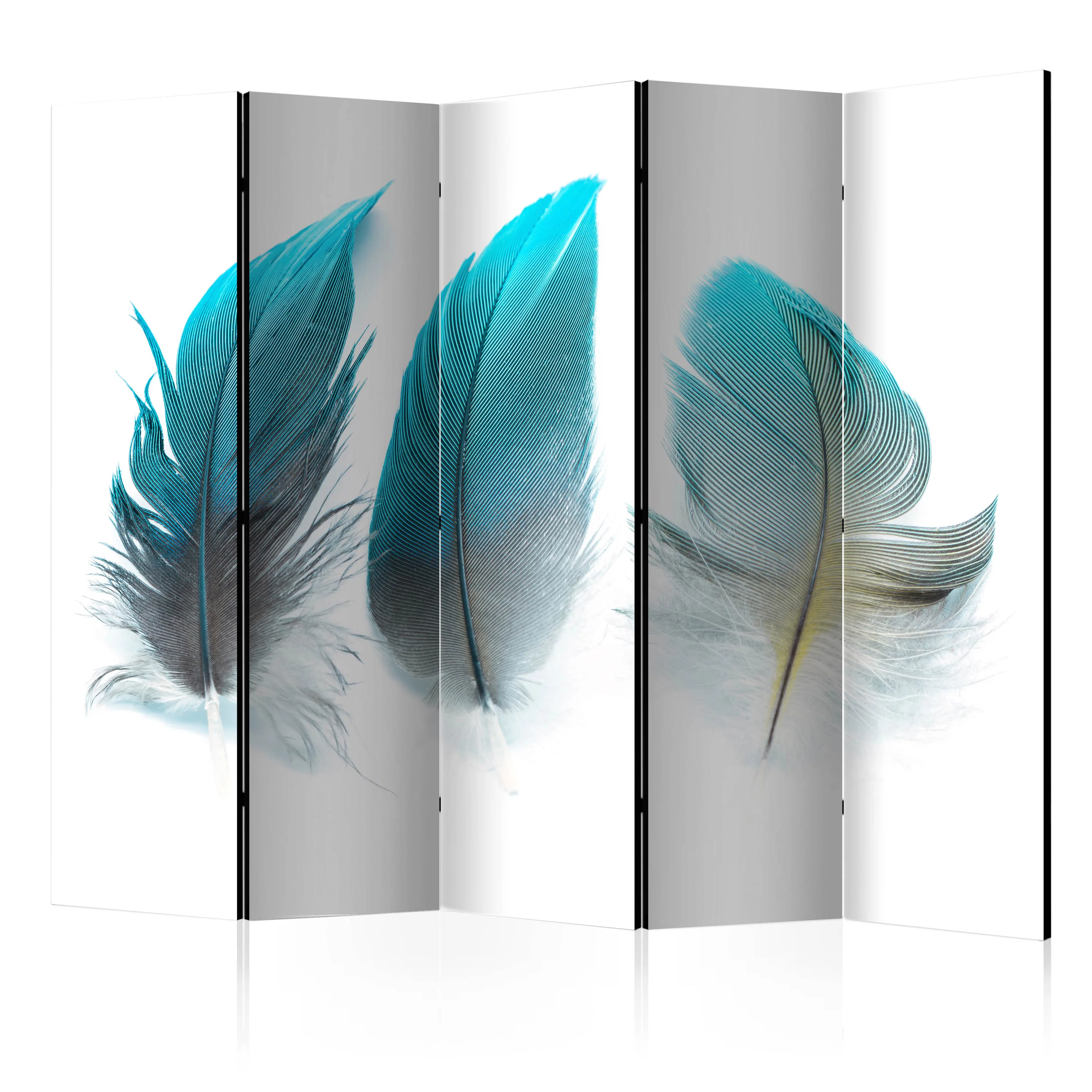 Rumsavdelare Arkiio Blue Feathers II 225x172 cm