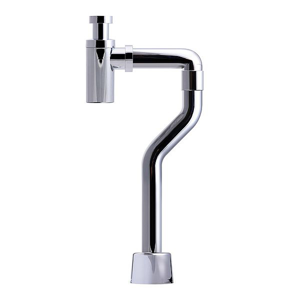 Vattenlåssats Purus Design S-böj G32xØ40 Krom