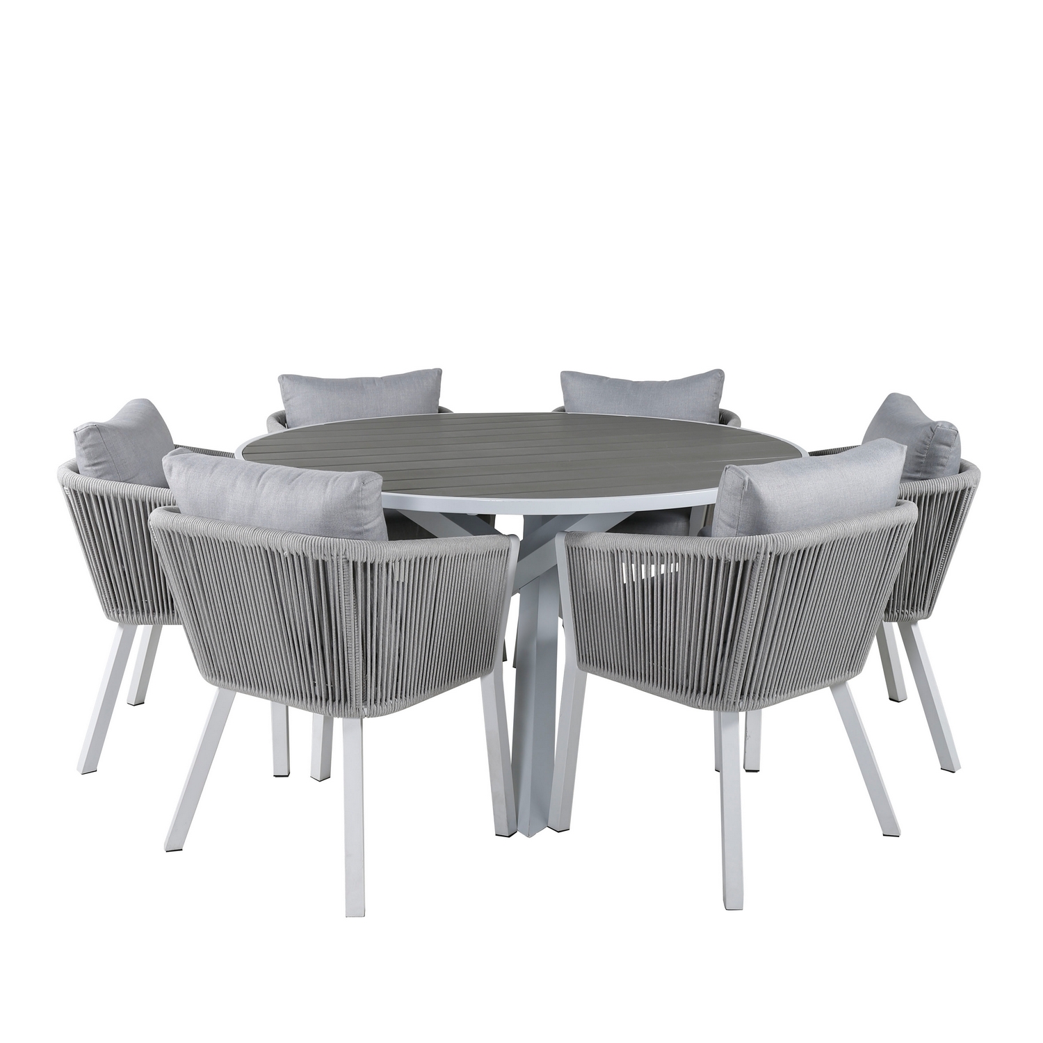Matgrupp Venture Home Pincy med 6 Virya Matstolar