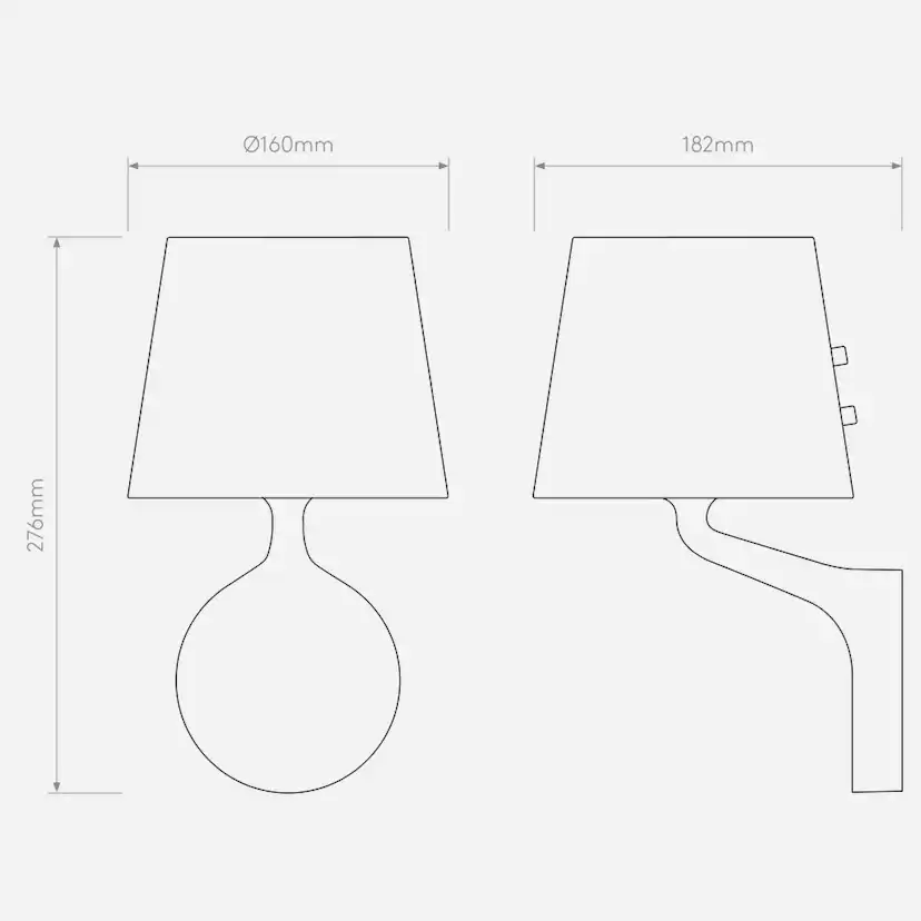 Vägglampa Astro Millie