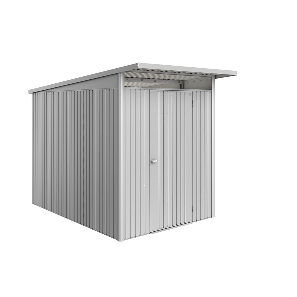 Redskapsbod Biohort Avantgarde Eco A3 Metallic Silver Standarddörr