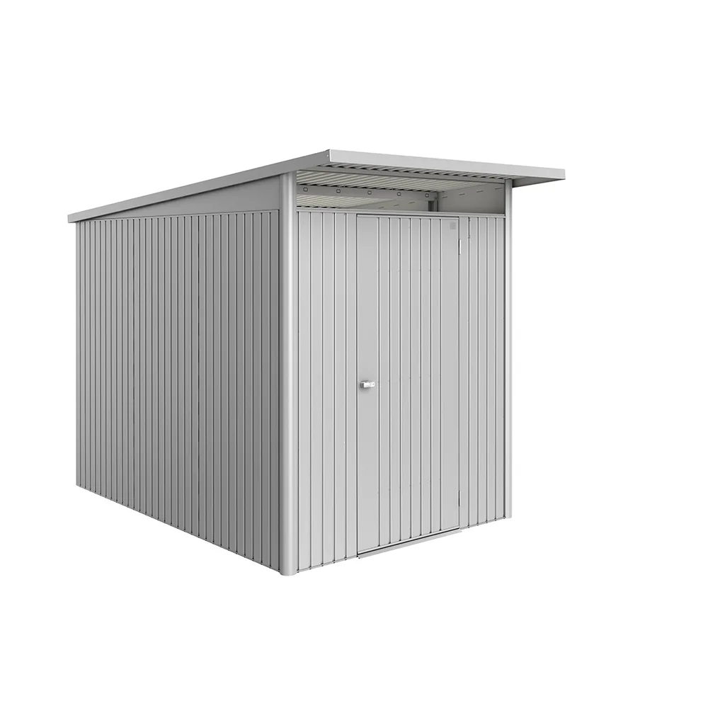 Redskapsbod Biohort Avantgarde Eco A3 Metallic Silver Standarddörr