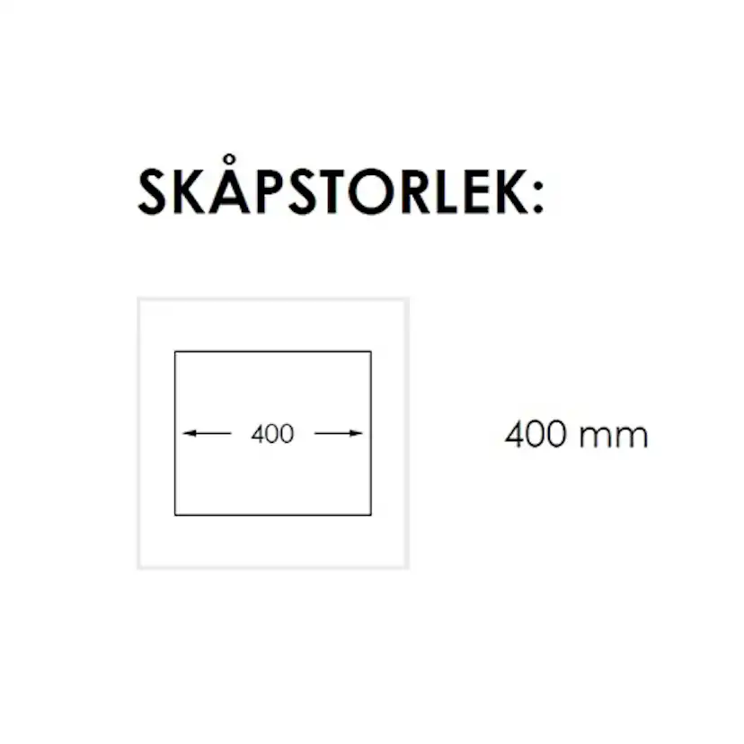 Diskho Nordic Tech Zirkon 340 Rostfri Enkel med Korgventil & Vattenlås