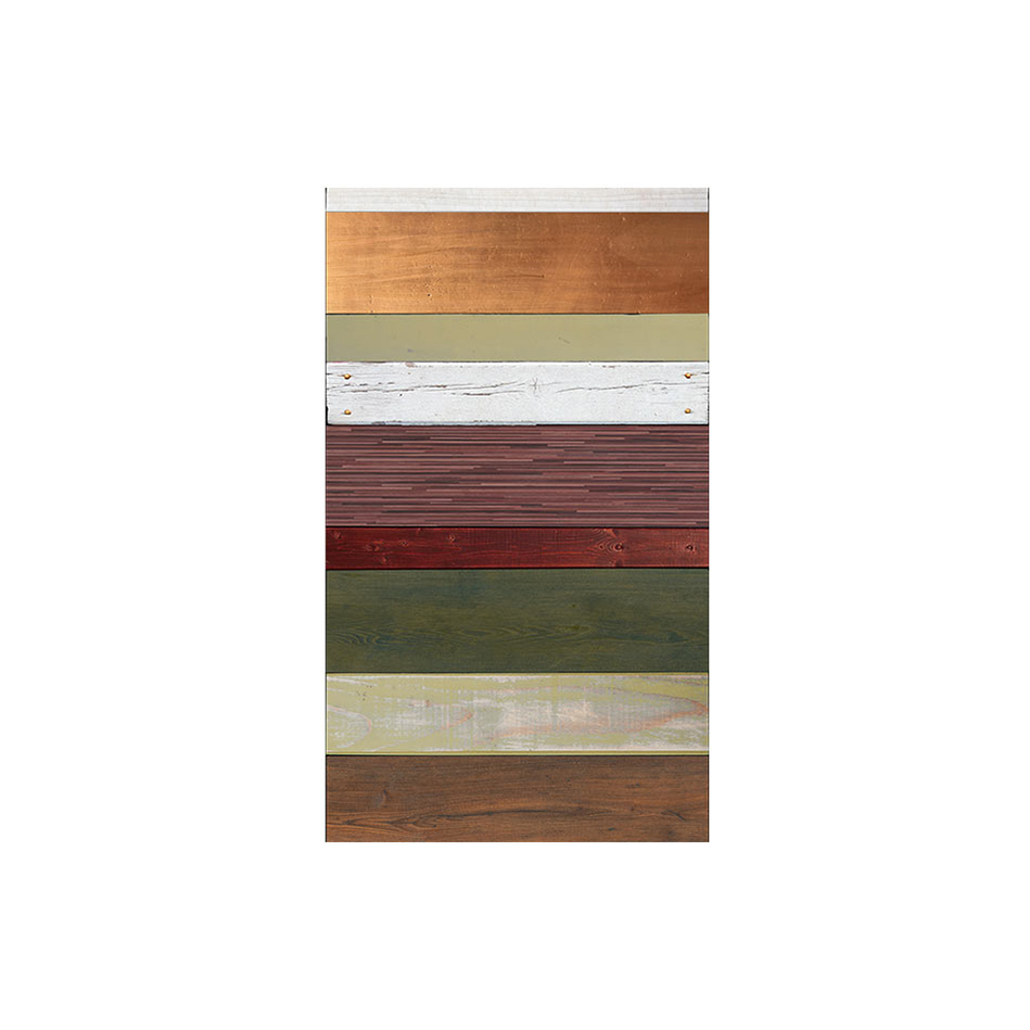 Fototapet Arkiio Rainbowcolored wood tones 50x1000 cm