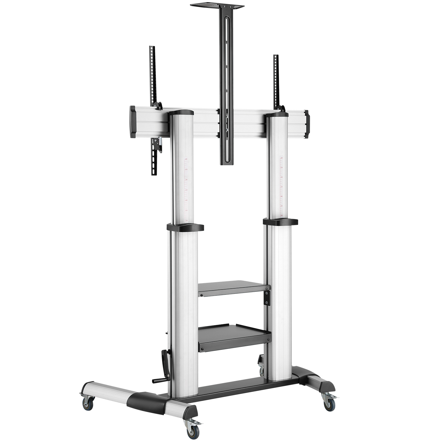 Golvstativ Med Hjul LogiLink TV 60-100 tum Max 100kg Alu