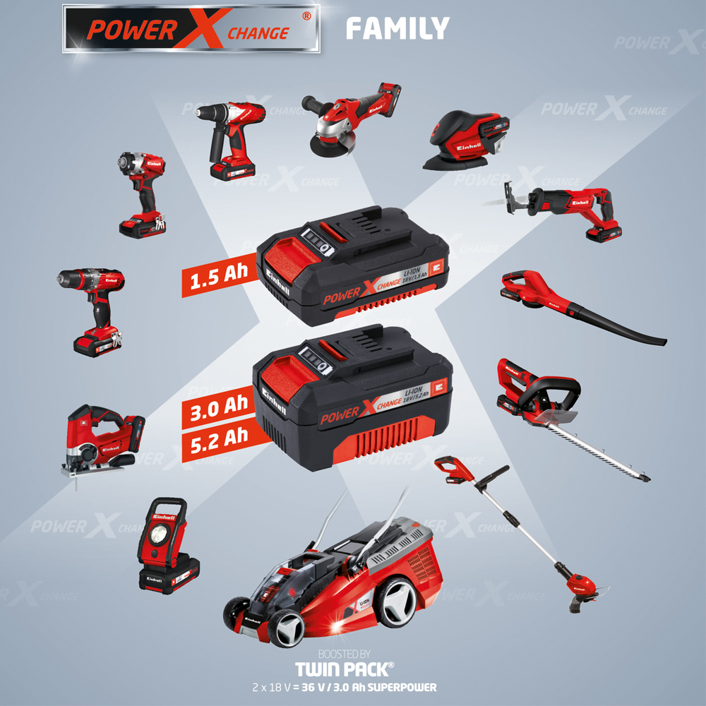 Batteri Einhell 3,0 Ah till Serie Expert PowerXchange 18 V Li