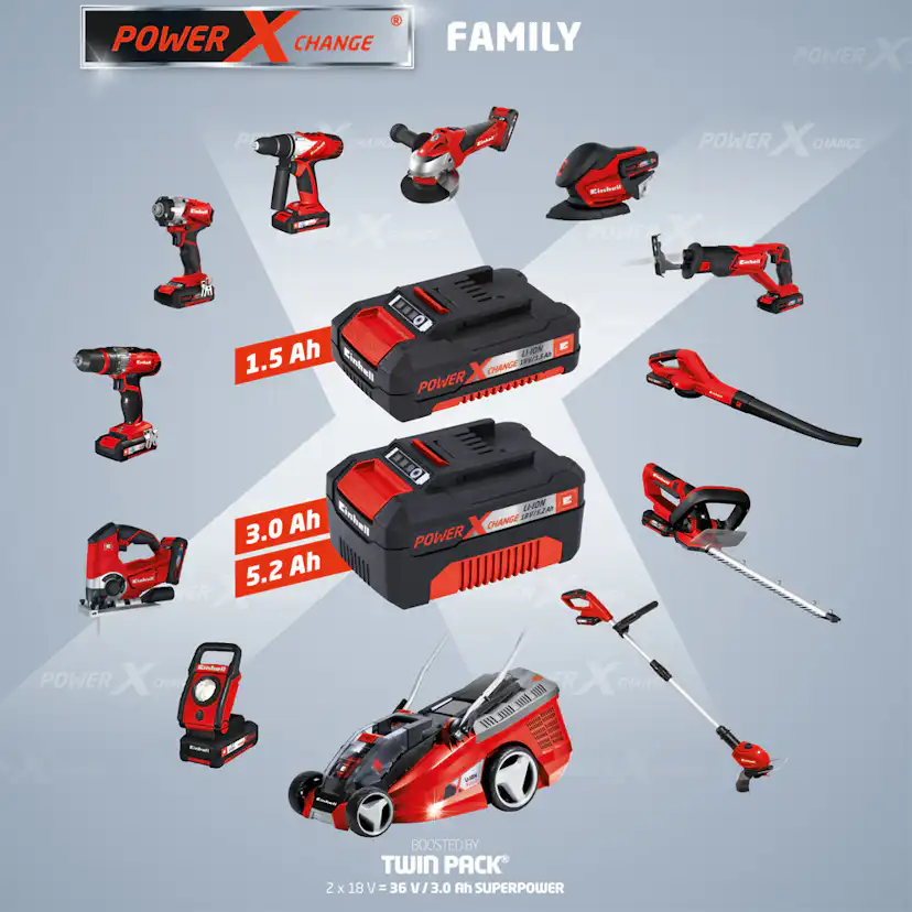 Batteri Einhell 3,0 Ah till Serie Expert PowerXchange 18 V Li