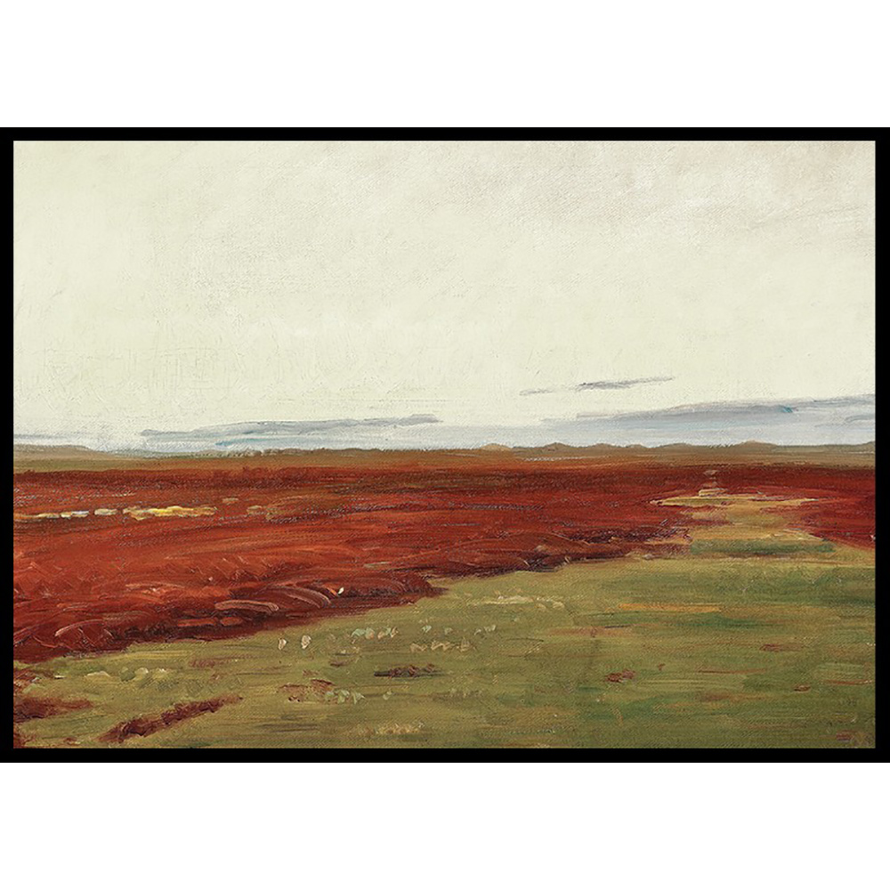 Poster Gallerix Solnedgang Over Brovandene Ved Skagen By Michael Ancher