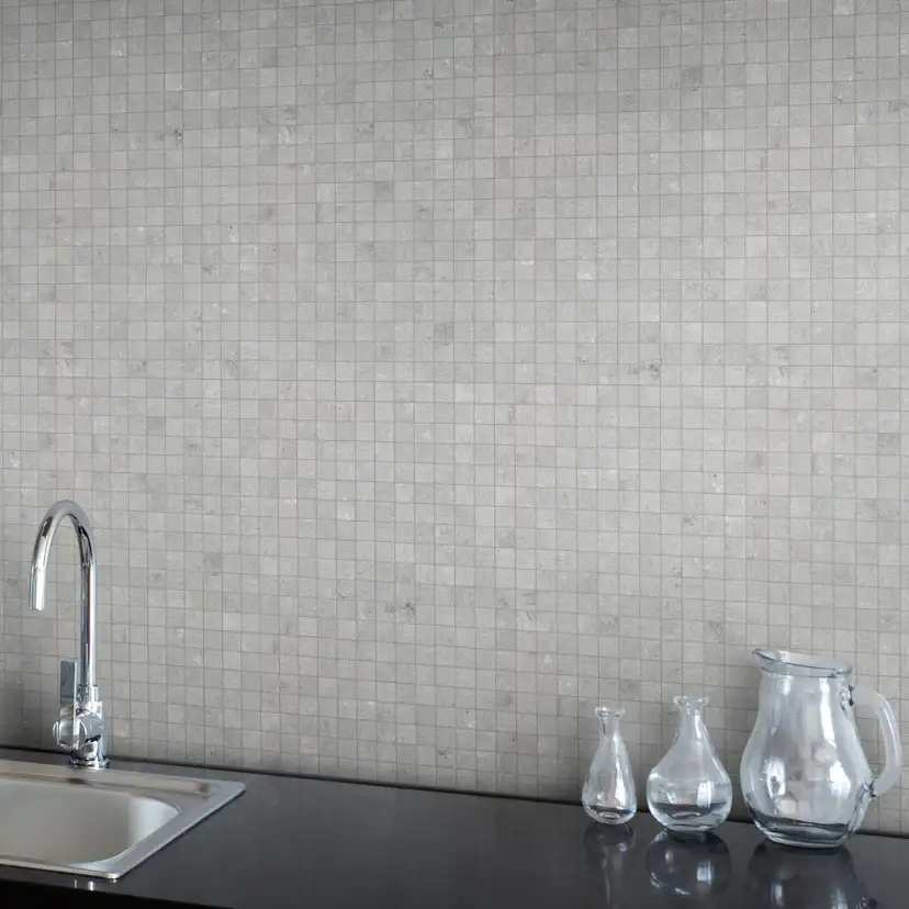 Klinkermosaik Arredo Archgres Grå 2,5x2,5 cm