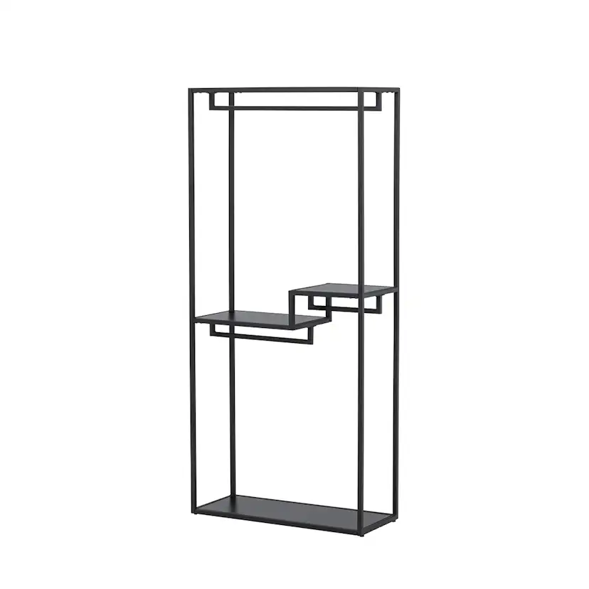 Staal Clothing Hanger - Black / Steel Färg: Black