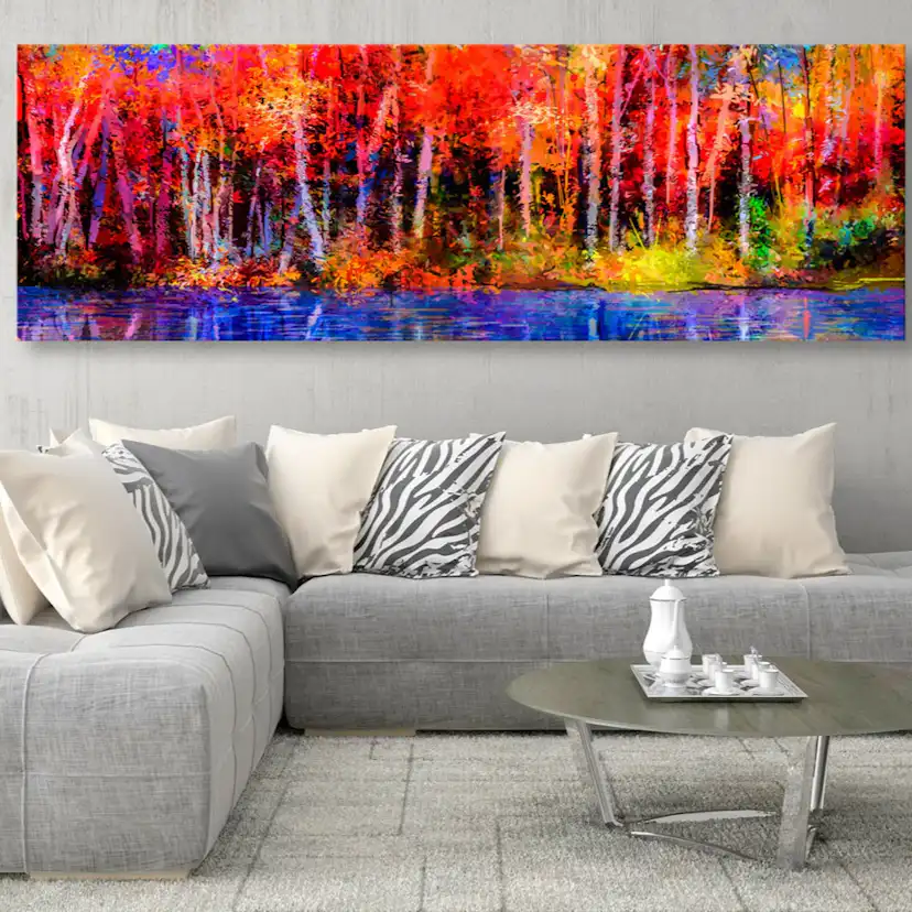 Tavla Arkiio Colorful Autumn Trees