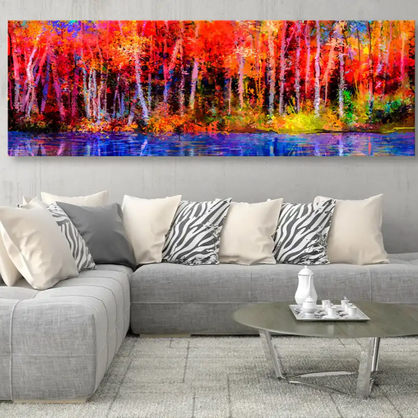 Tavla Arkiio Colorful Autumn Trees