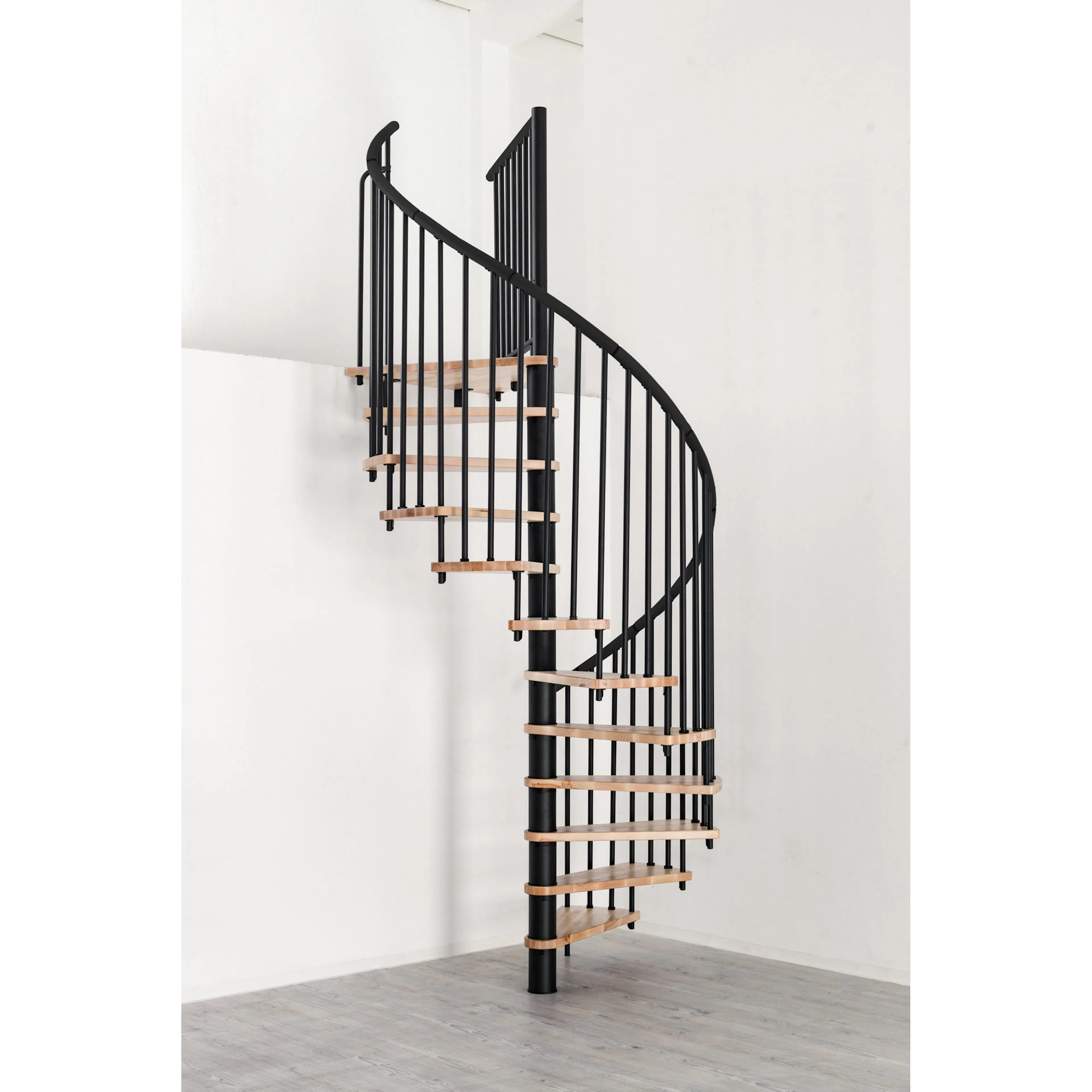 Spiraltrappa Byggera Euro Design Svart