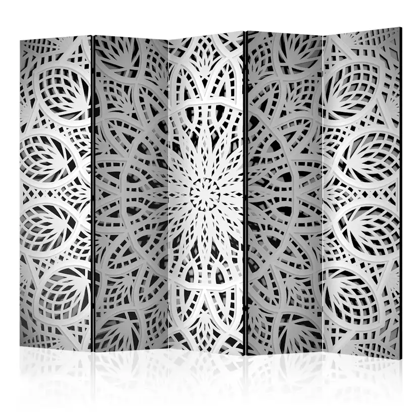 Rumsavdelare Arkiio White Mandala II 225x172 cm