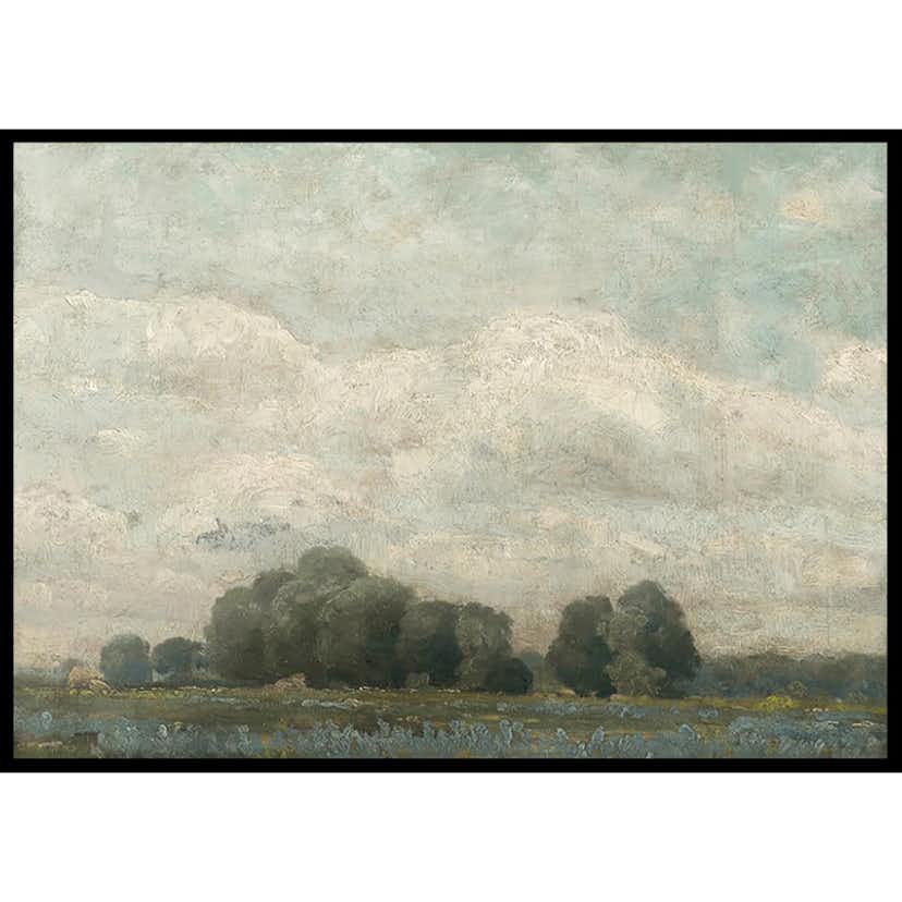 Poster Gallerix Lúka S košatými Stromami By Ľudovít Čordák