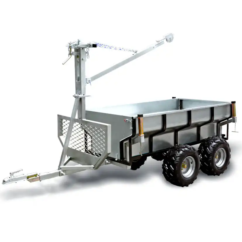 Skogs- och timmervagn ATV Metalcraft