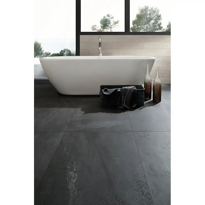 Klinker Coem Ceramiche Brit Stone Graphite Grå 30x30 cm Matt