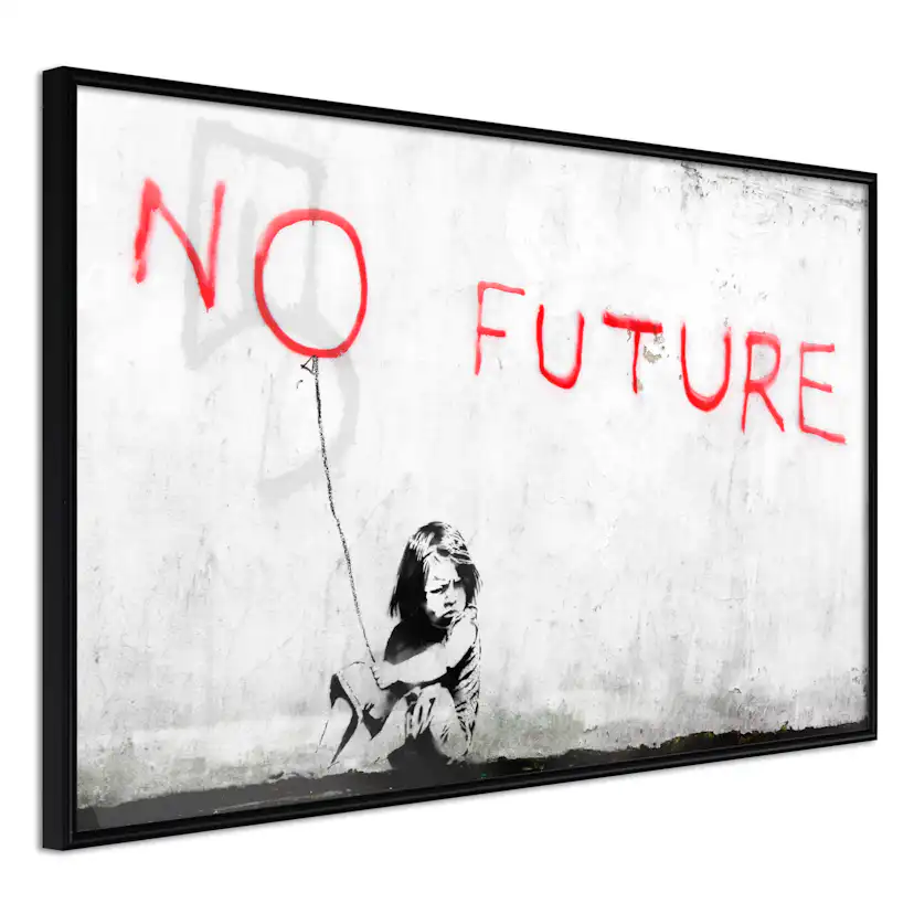 Poster Artgeist Affisch No Future