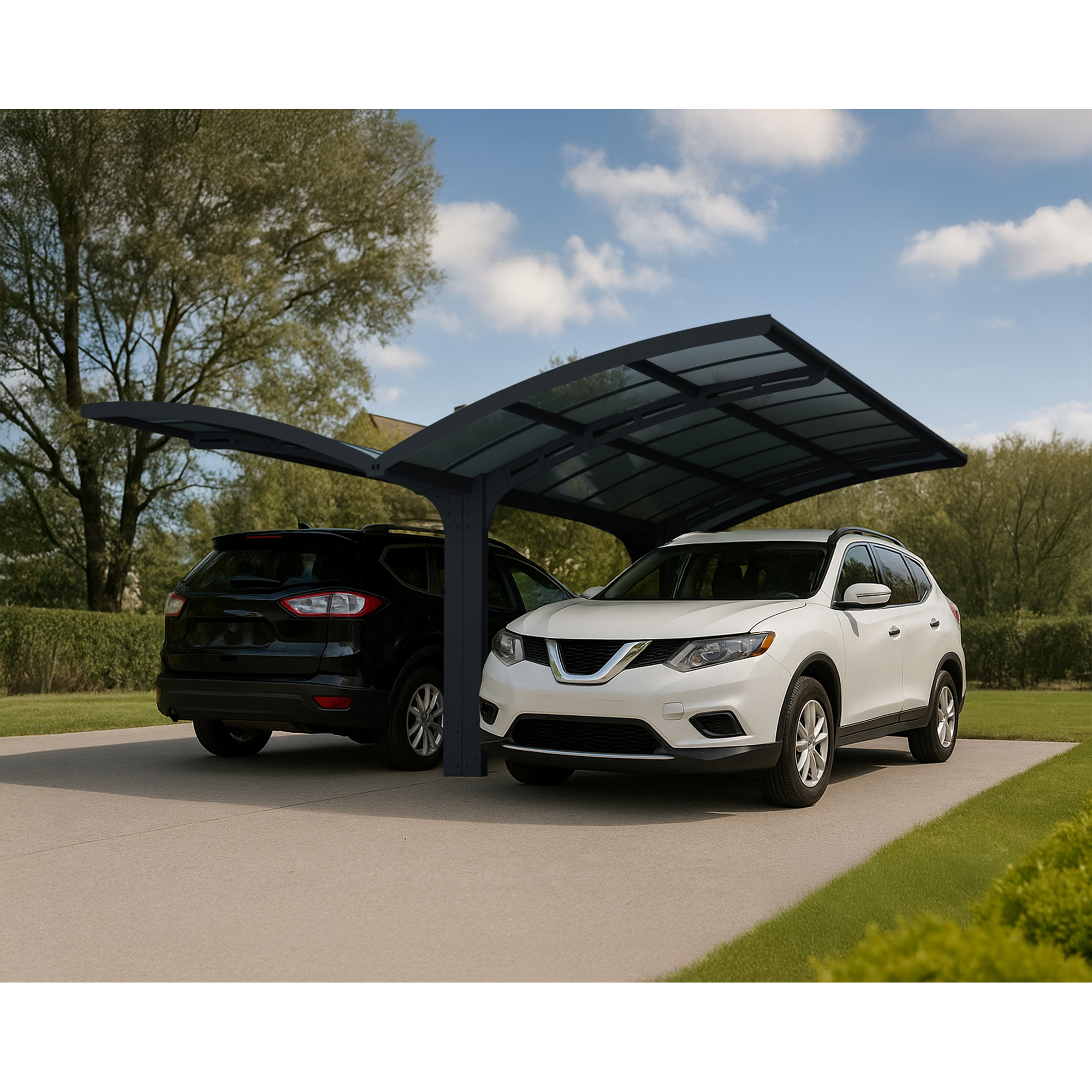 Dubbel Carport Canopia by Palram Arizona Breeze Carport I Metall 6x5 m