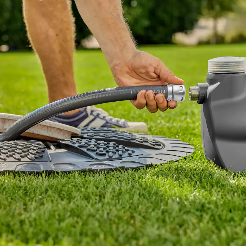 Sugslang Gardena 25 mm 4 m 1" Med Backventil