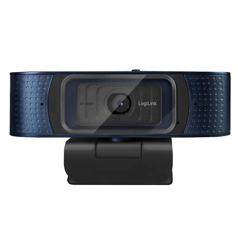 Webbkamera LogiLink Pro 1080p 80° Autofokus 2x Mic