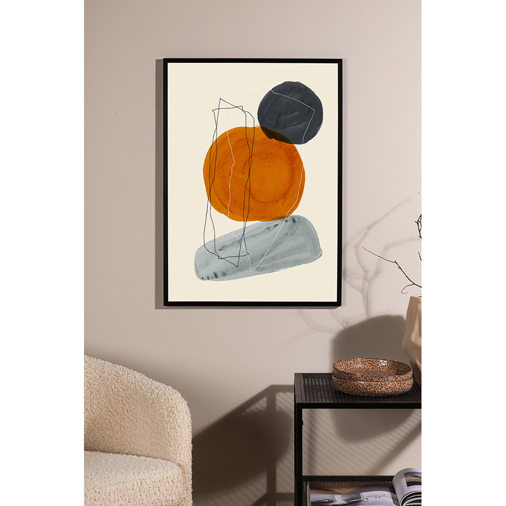Poster - Stones - Beige - 21x30 21x30 cm