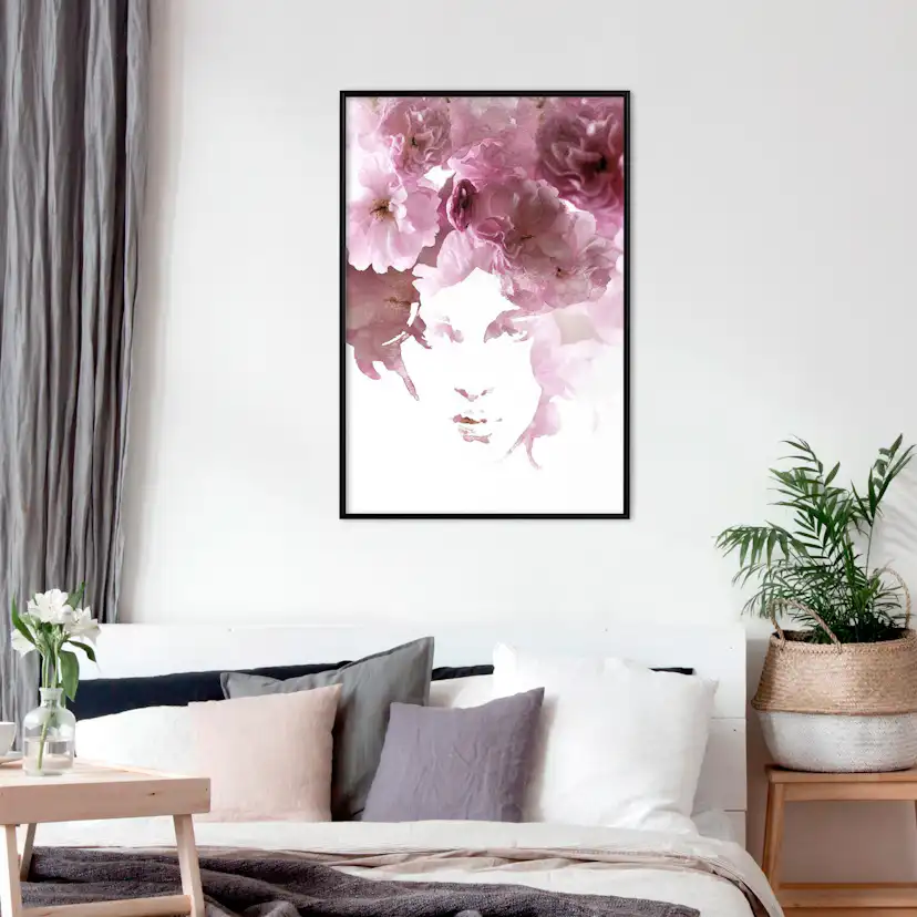 Poster Artgeist Affisch Flowery Look
