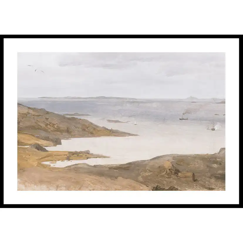 Poster Gallerix Motif From Bohuslän By Andreas Achenbach