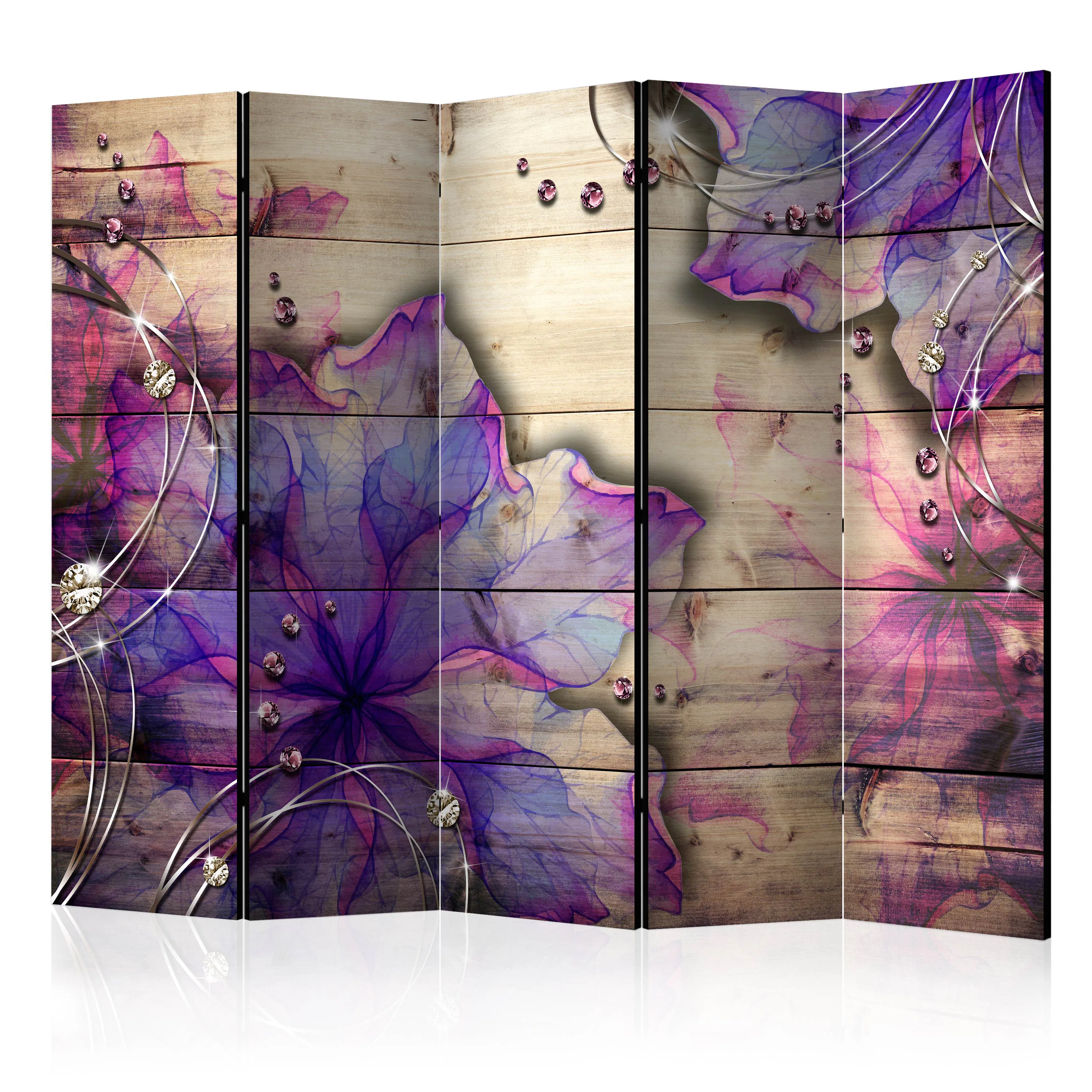 Rumsavdelare Arkiio Purple Memory II 225x172 cm