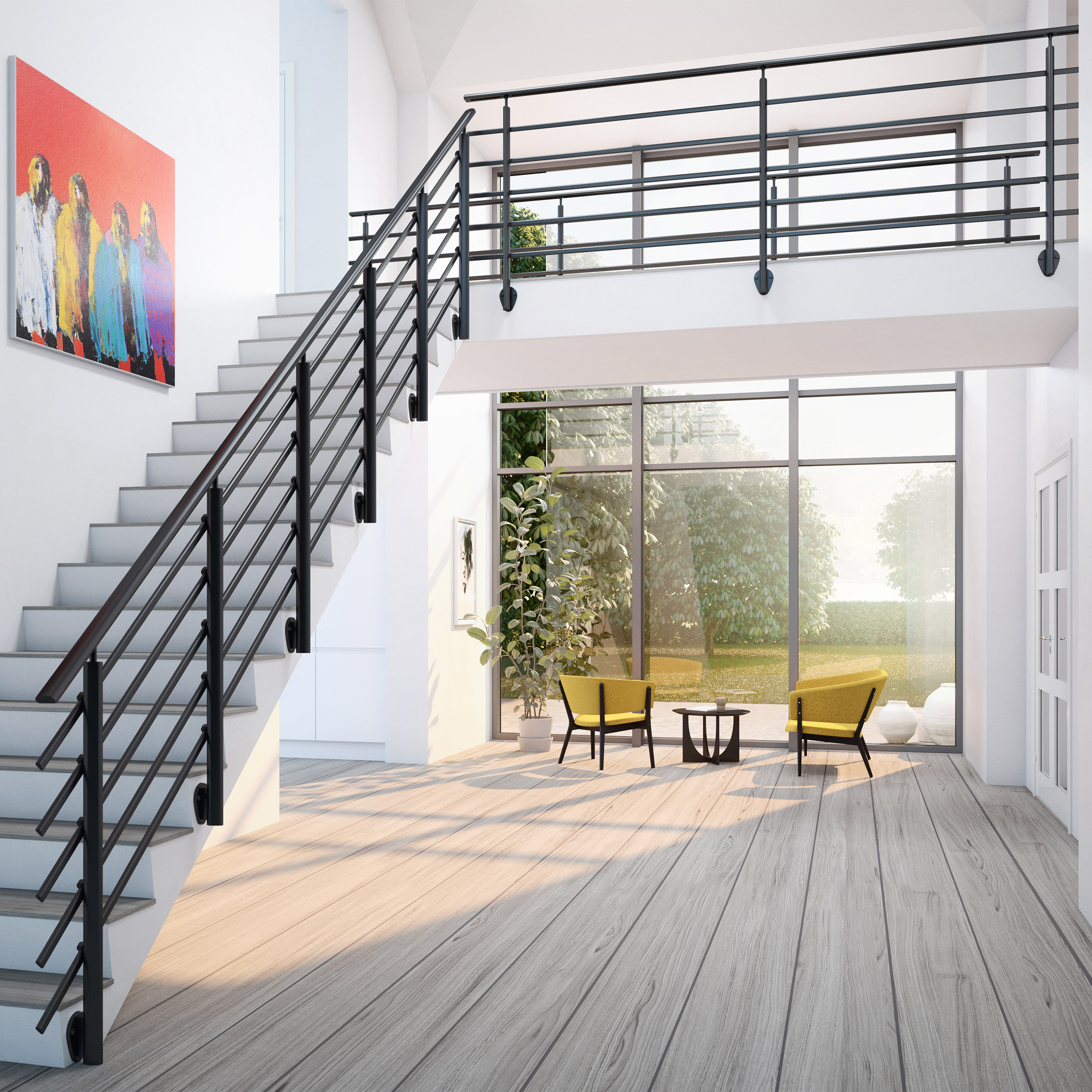 Räcke Dolle Pure Väggmonterat