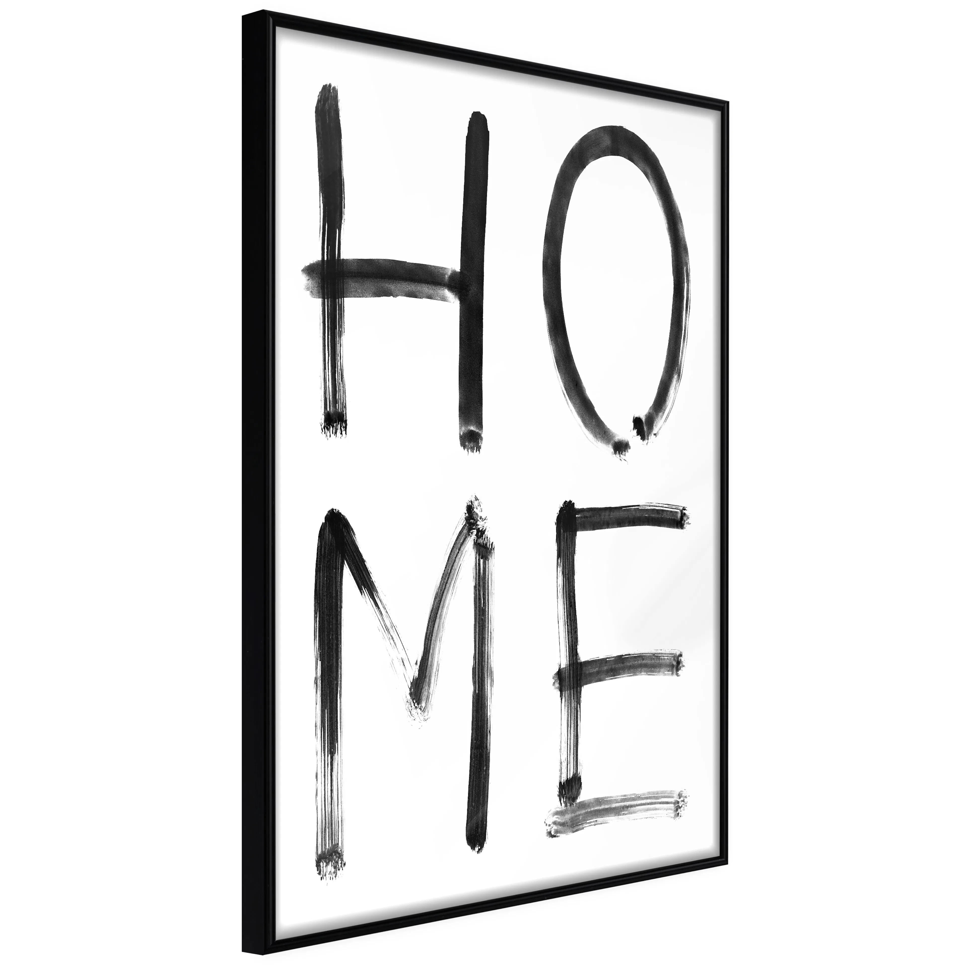 Affisch - Home Expression [Poster] 40x60 Svart ram, 40x60 cm