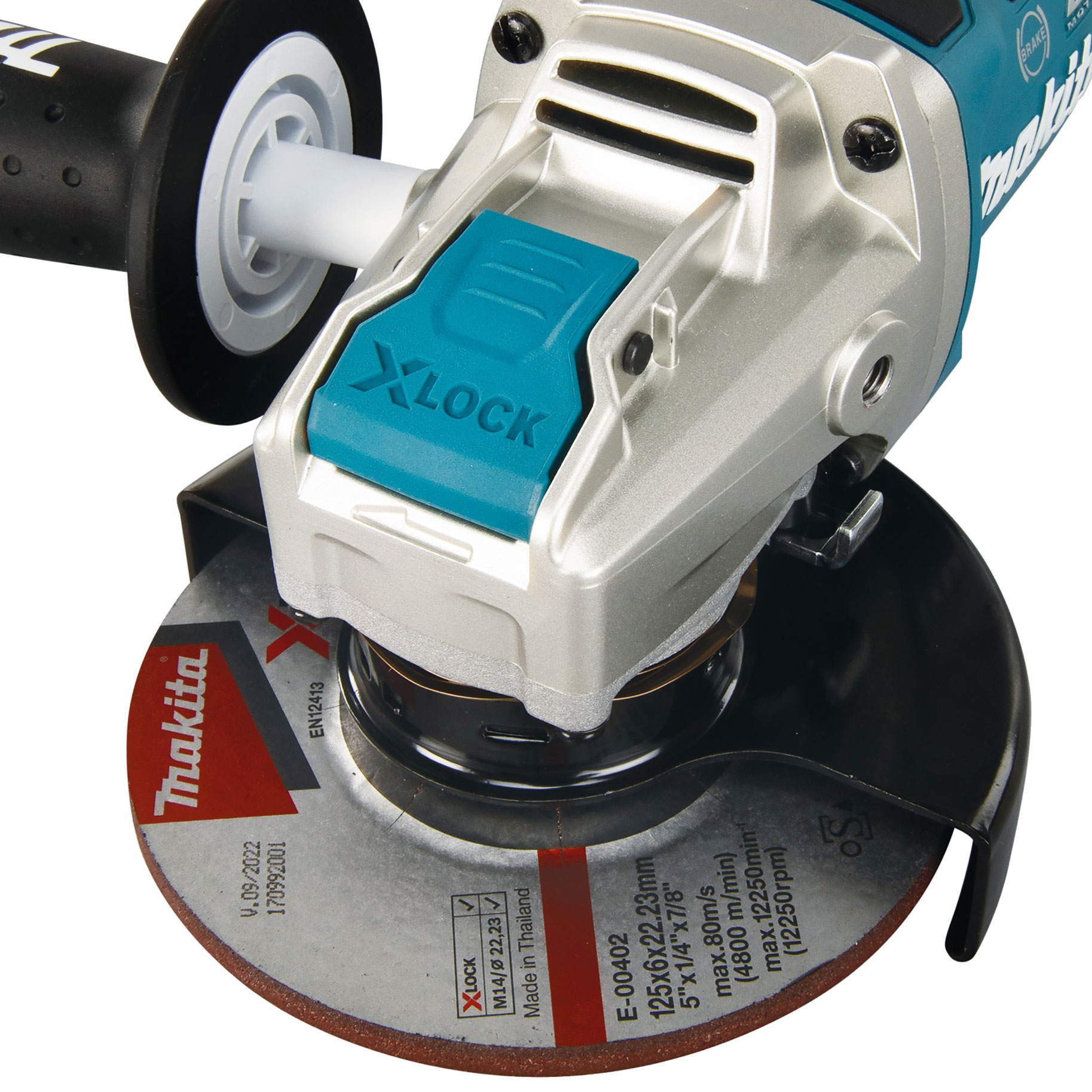 Vinkelslip Makita LXT DGA519Z 125 mm X-Lock utan Batteri