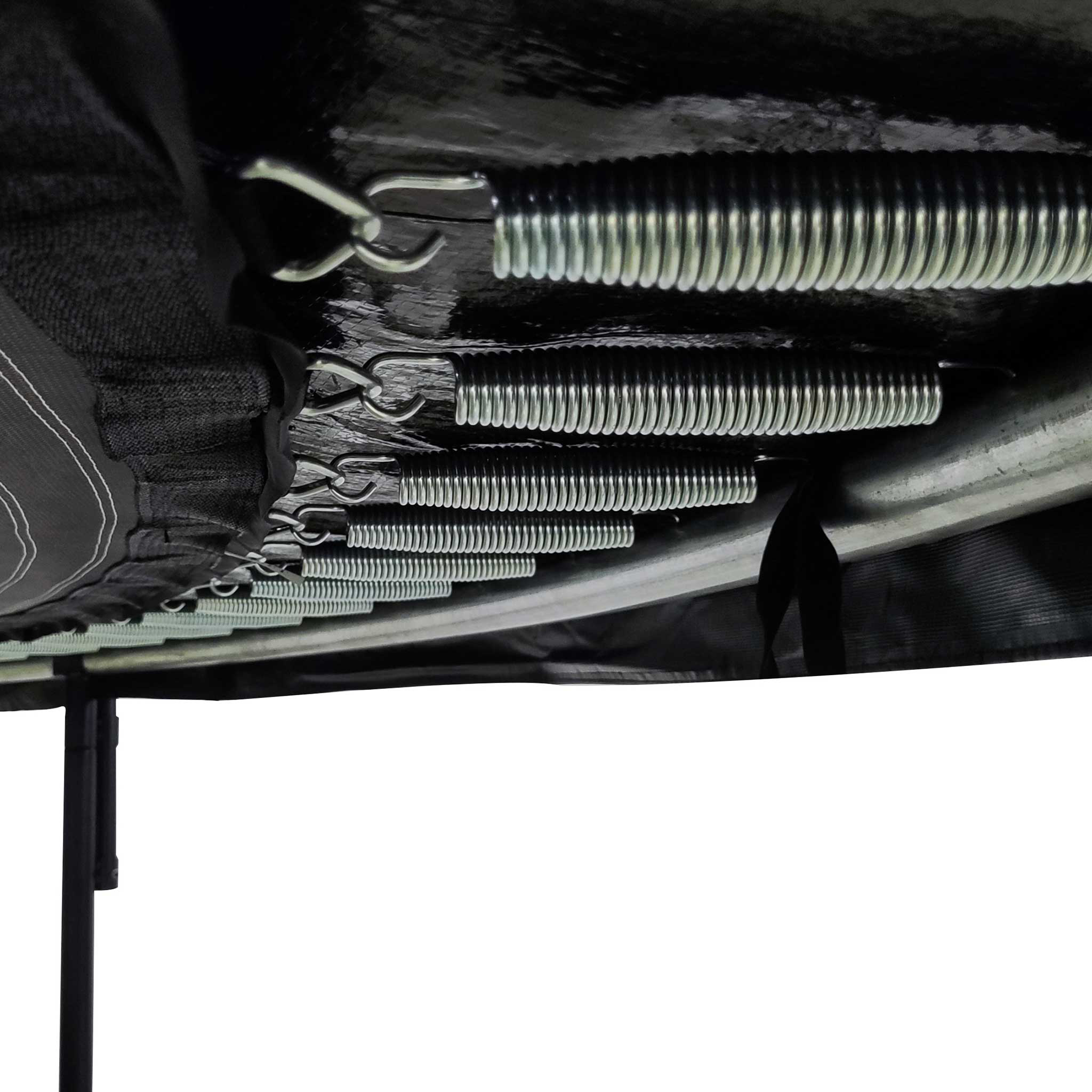 Studsmatta Stratos med Skyddsnät Premium Black Line 4,27 m