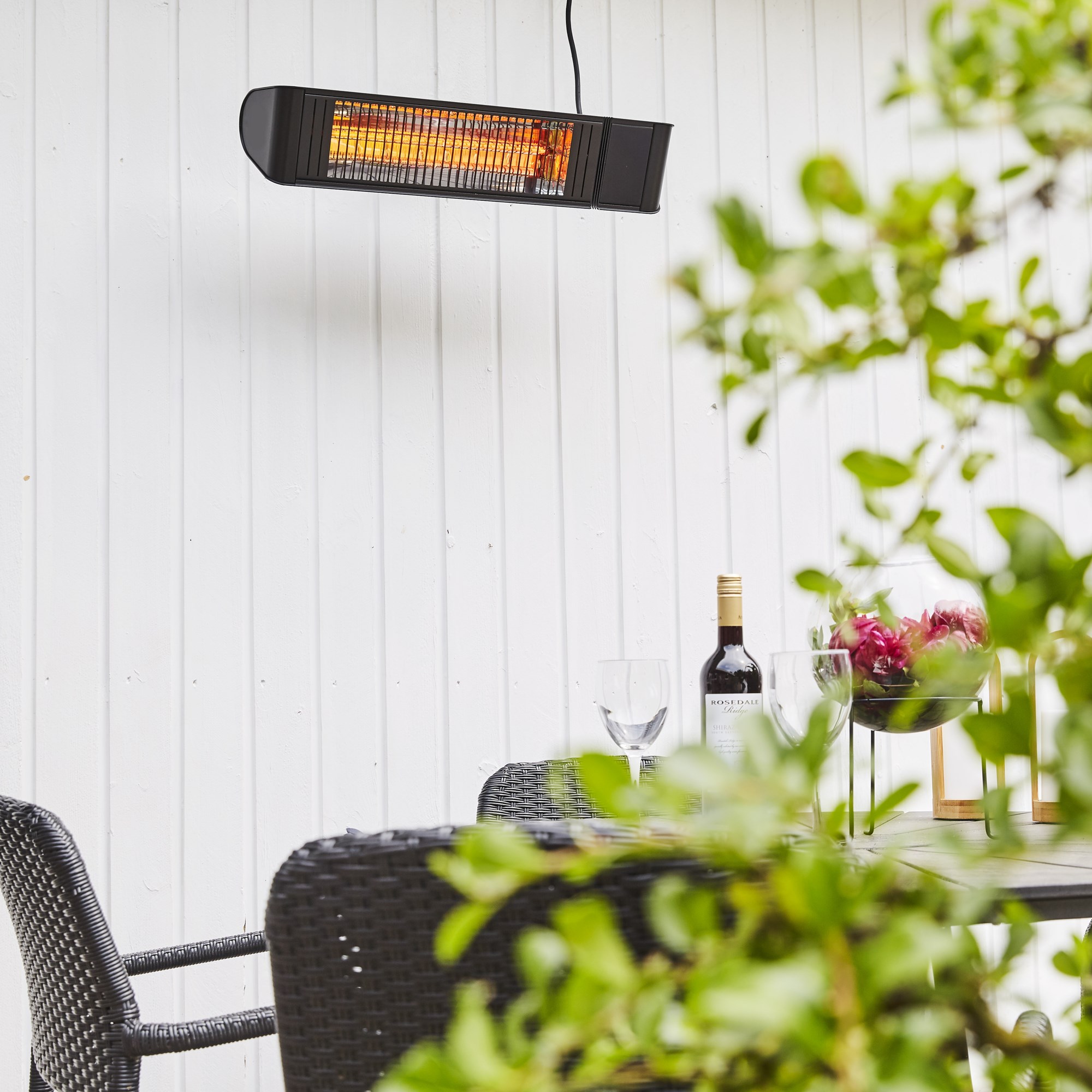 Terrassvärmare Heat1 Eco Pro-line 2000W Längd 66 cm