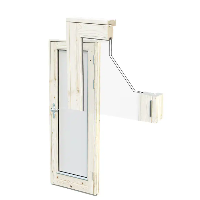 Trädgårdshus Palmako Grace 13,4+4,1 m2