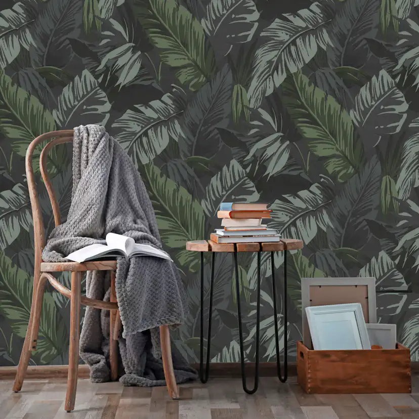 Tapet Art For The Home Ren Natur Bananblad 104639