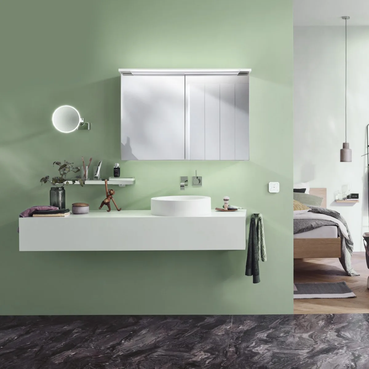 Spegelskåp Bathlife Glänsa 1000 Bredd: 1000 mm