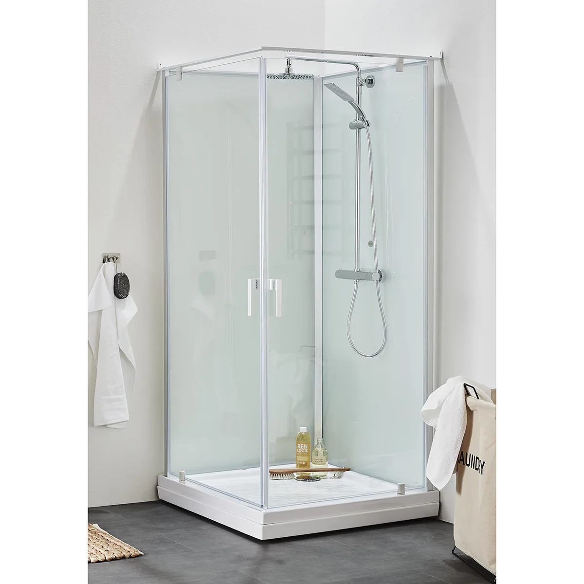 DUSCHKABIN BREEZE DELUXE 80X80 SQUARE 800x800 mm