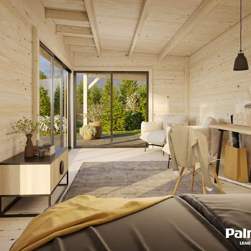 Stuga Palmako Andrea 26,2 m2 (inv. 17,1 m2)