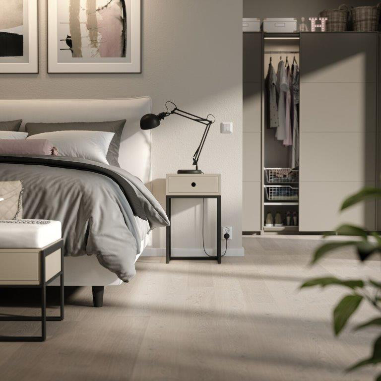 Trägolv Bjelin Härdad Ek Extra Vit  3.0 M